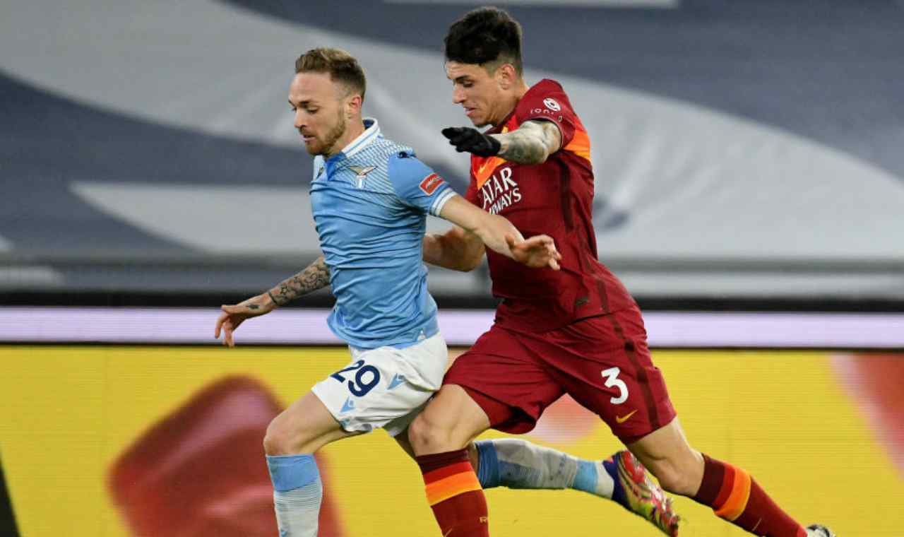 Lazio-Roma, giallorossi sotto accusa: critiche social dei tifosi romanisti