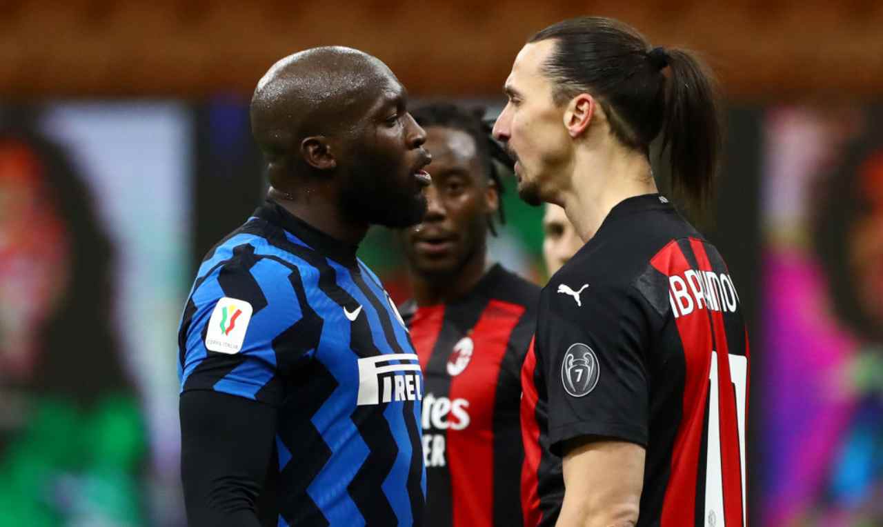 Scontro tra Lukaku e Ibrahimovic