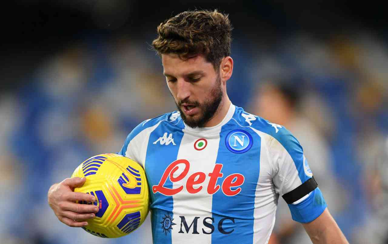 Mertens Napoli infortunio