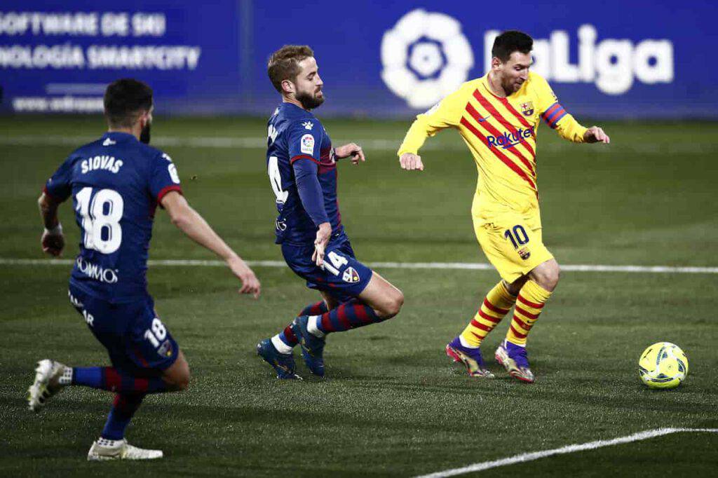 Messi, 500 presenze in Liga con il Barcellona (Getty Images)