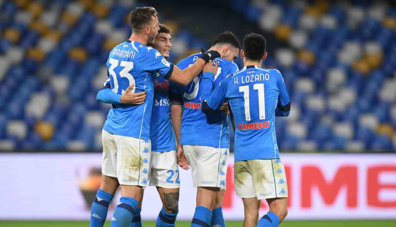 Napoli-Fiorentina, tamponi negativi tra gli azzurri: si gioca alle 12:30 (Getty Images)