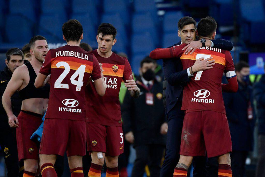 Roma-Spezia, i giallorossi esultano sui social (Getty Images)