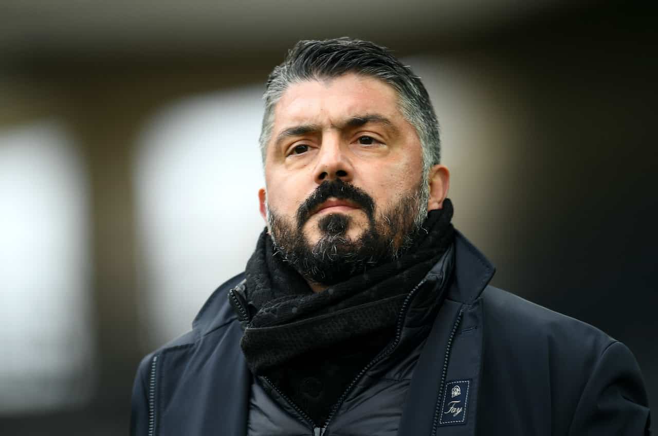 Udinese-Napoli, Gattuso criticato dai tifosi (Getty Images)