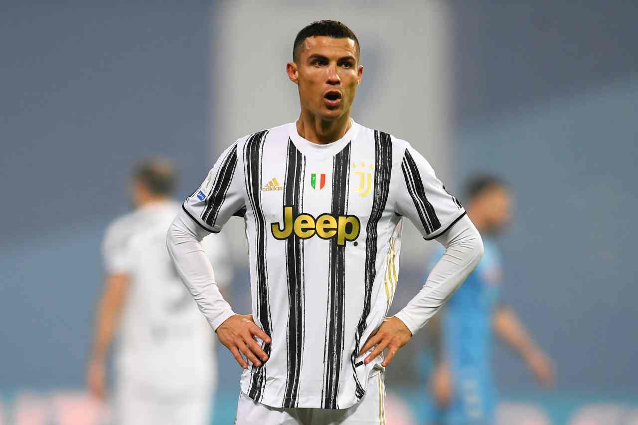Cristiano Ronaldo, doppietta in Inter-Juve (Getty Images)
