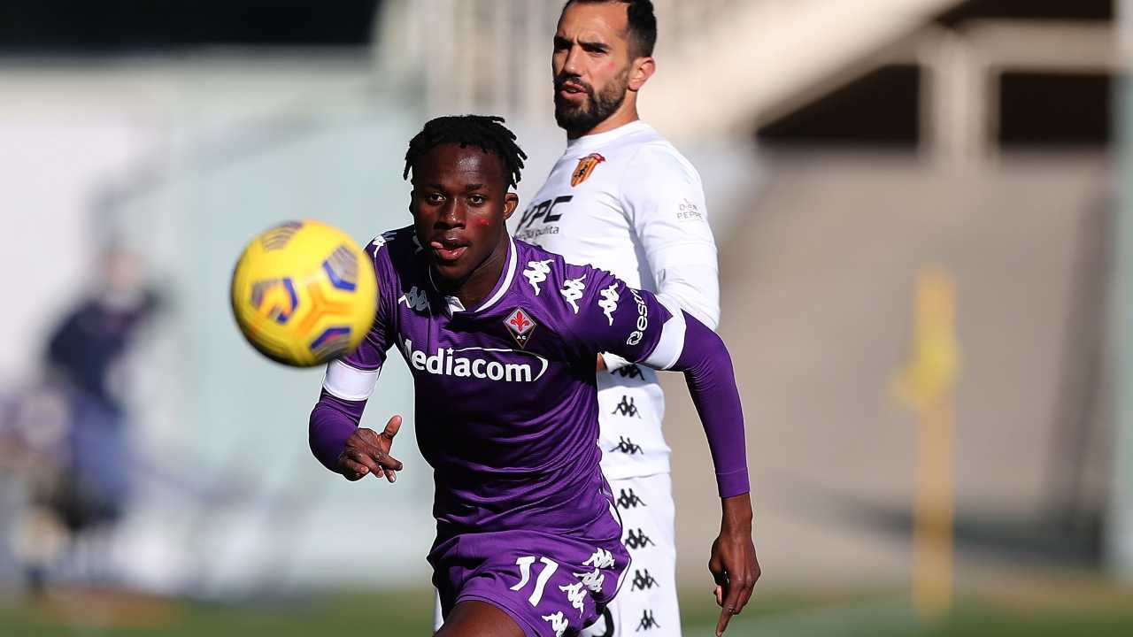 Kouame mercato fiorentina verona