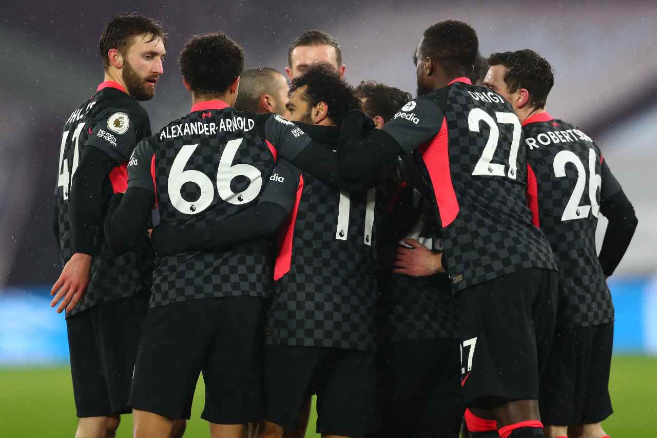 Salah torna al gol, il Liverpool risale: è terzo in Premier League
