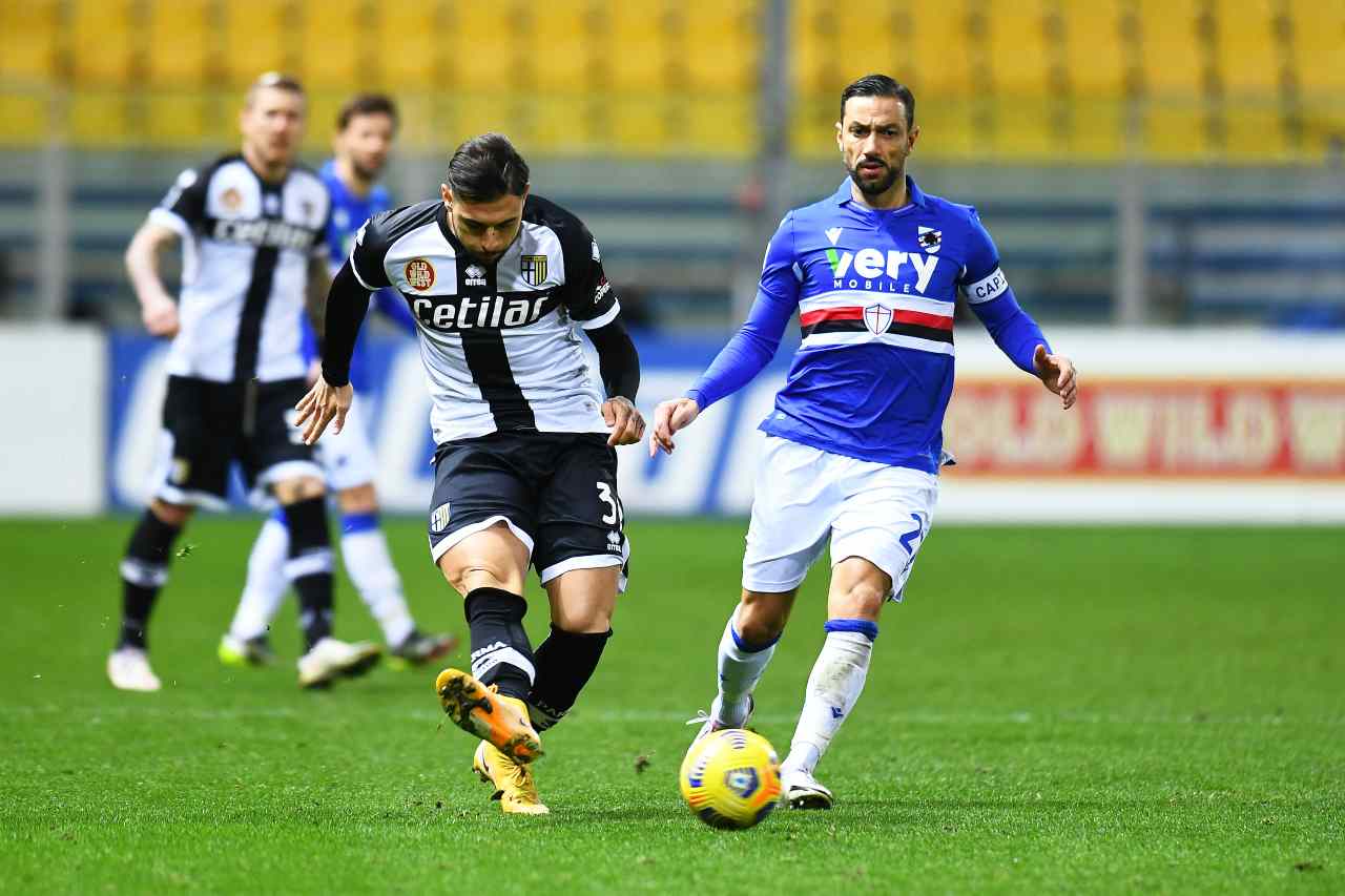 Serie A, la sintesi di Parma-Sampdoria