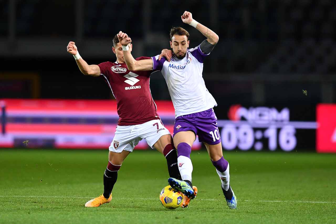 Moviola Torino-Fiorentina, negato un rigore ai granata: l'analisi