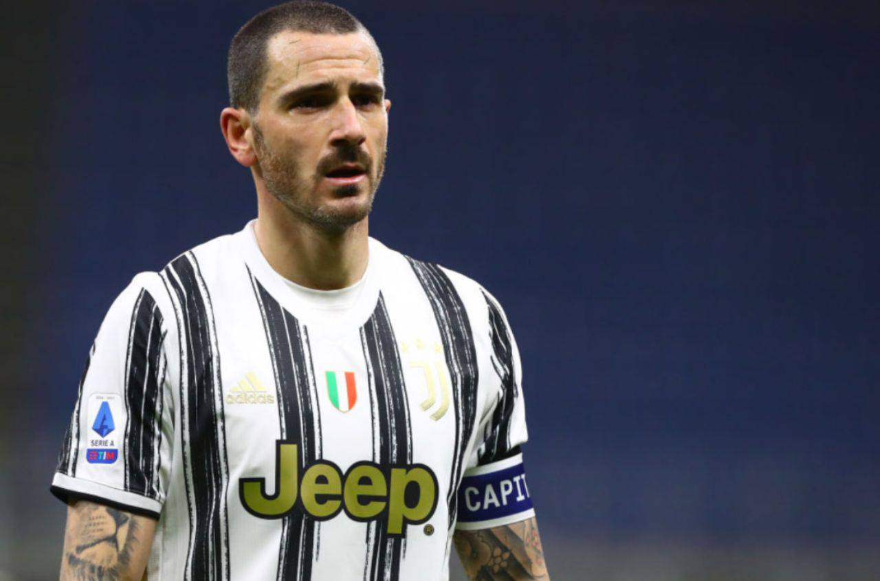 Bonucci infortunio Juventus