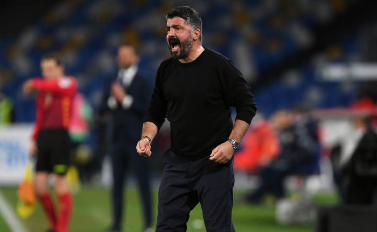 Gattuso Napoli De Laurentiis