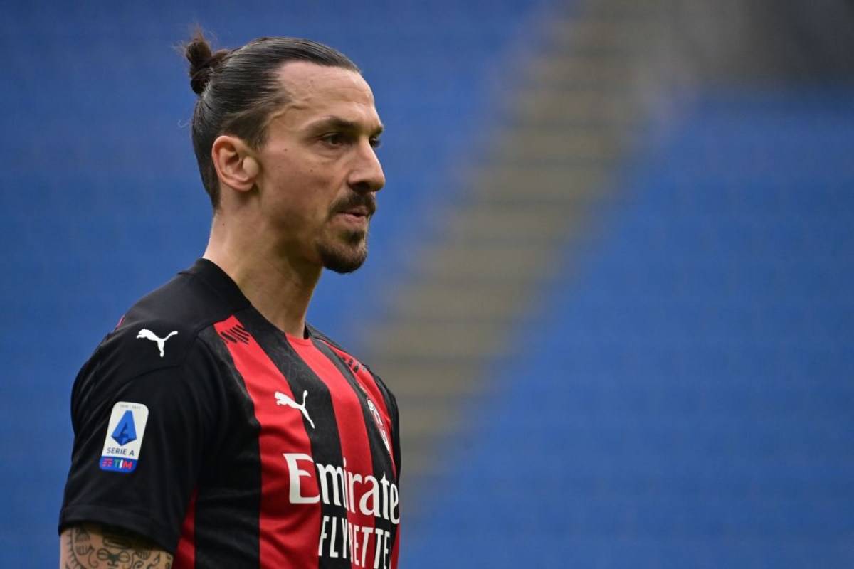 Ibrahimovic infortunio Sanremo Milan-Udinese 