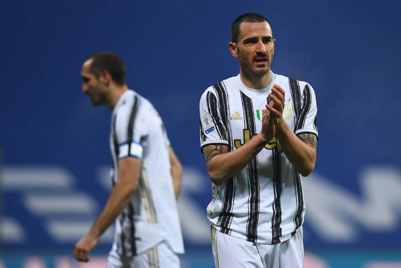 Bonucci Juventus infortunio 