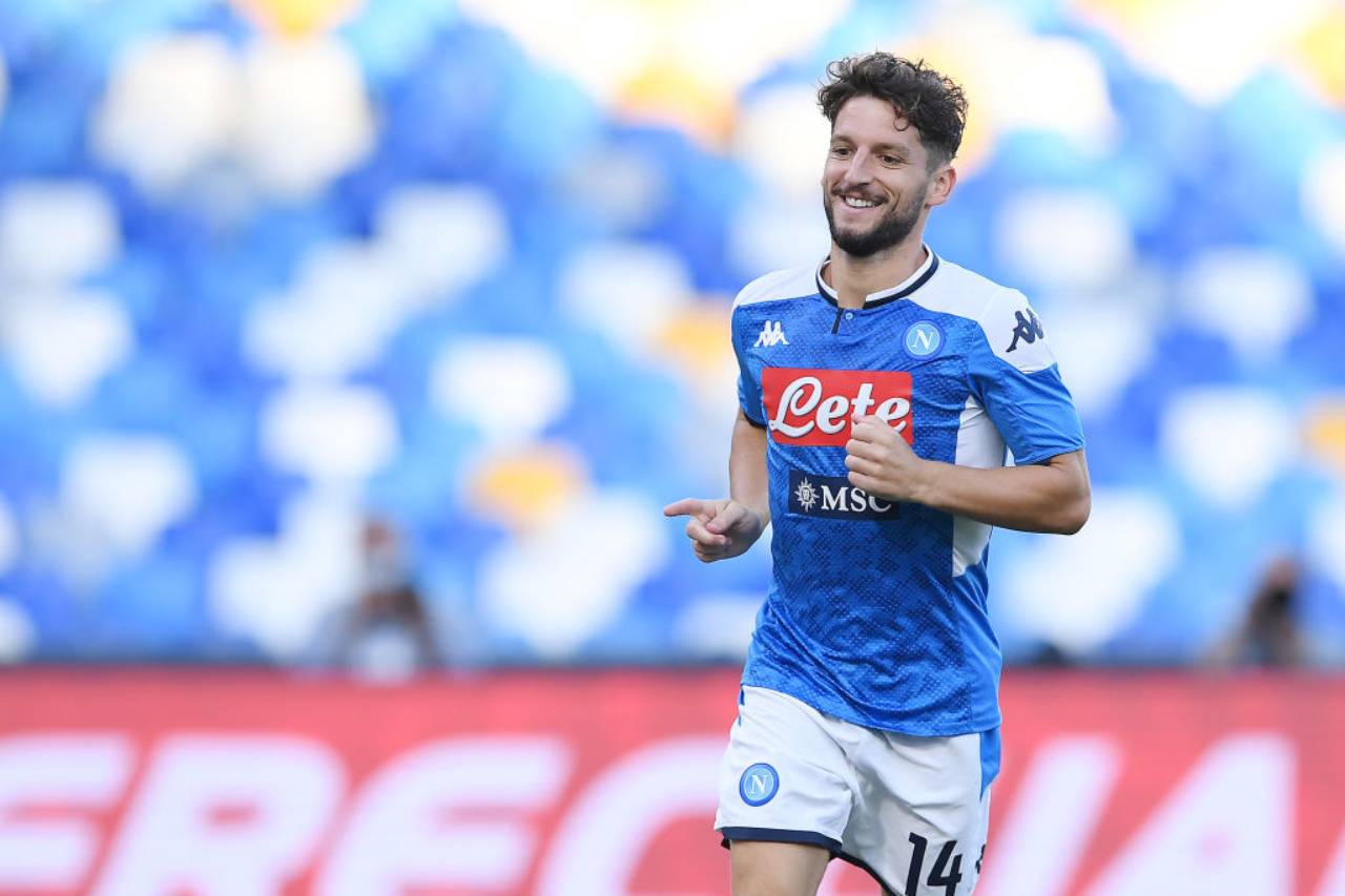 Mertens Napoli infortunio