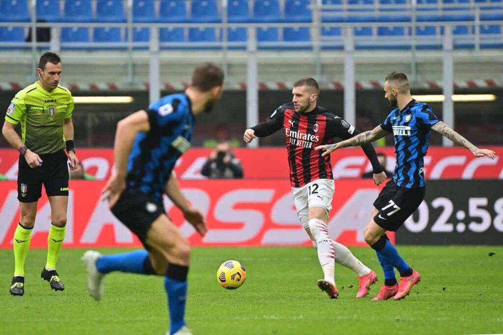 Milan-Inter sintesi (Getty Images)