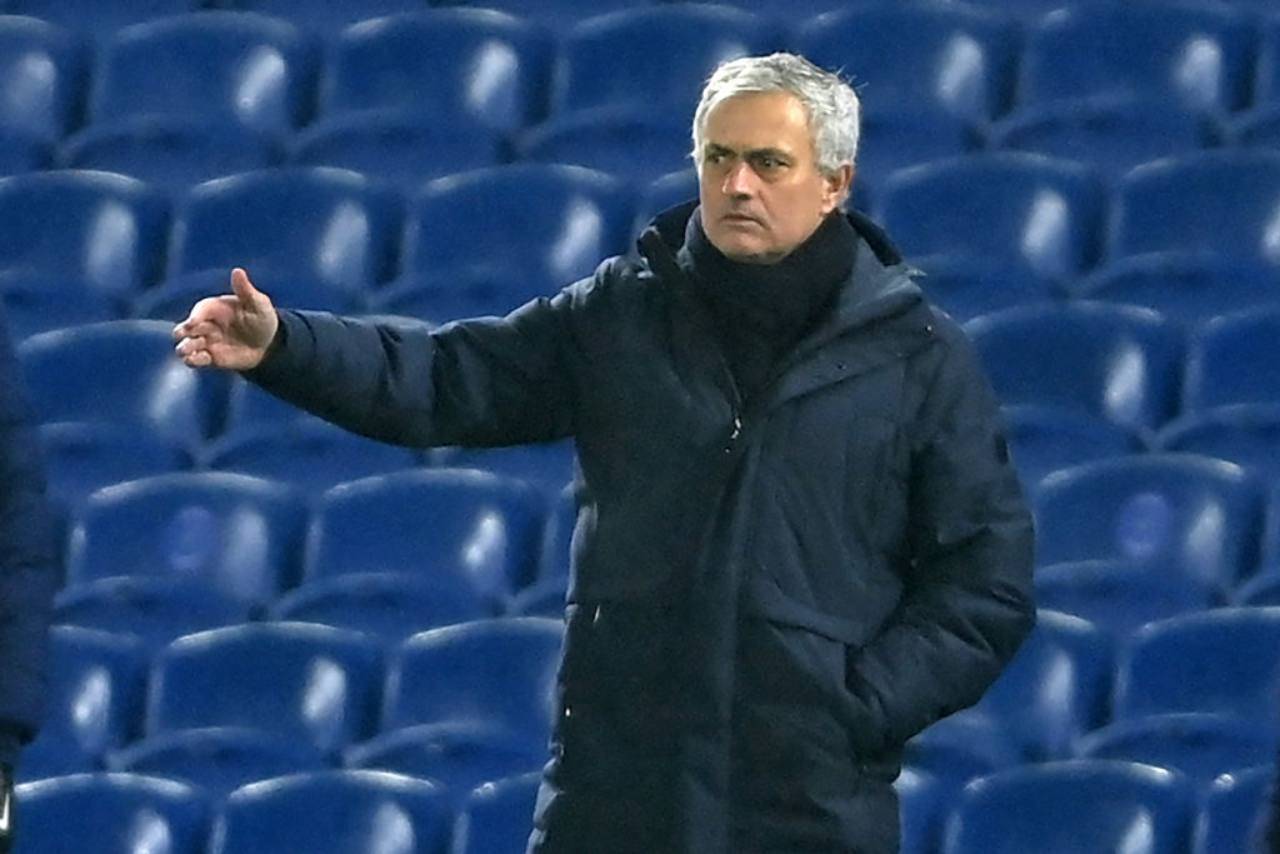 Mourinho Tottenham tifoso