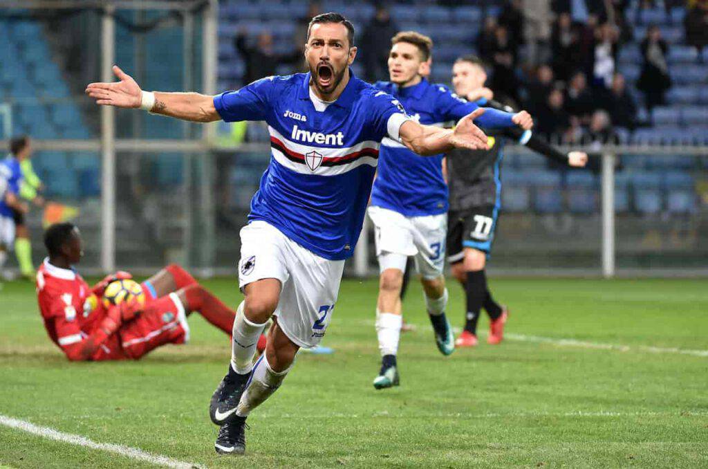 Quagliarella tratta il rinnovo con la Sampdoria (Getty Images)