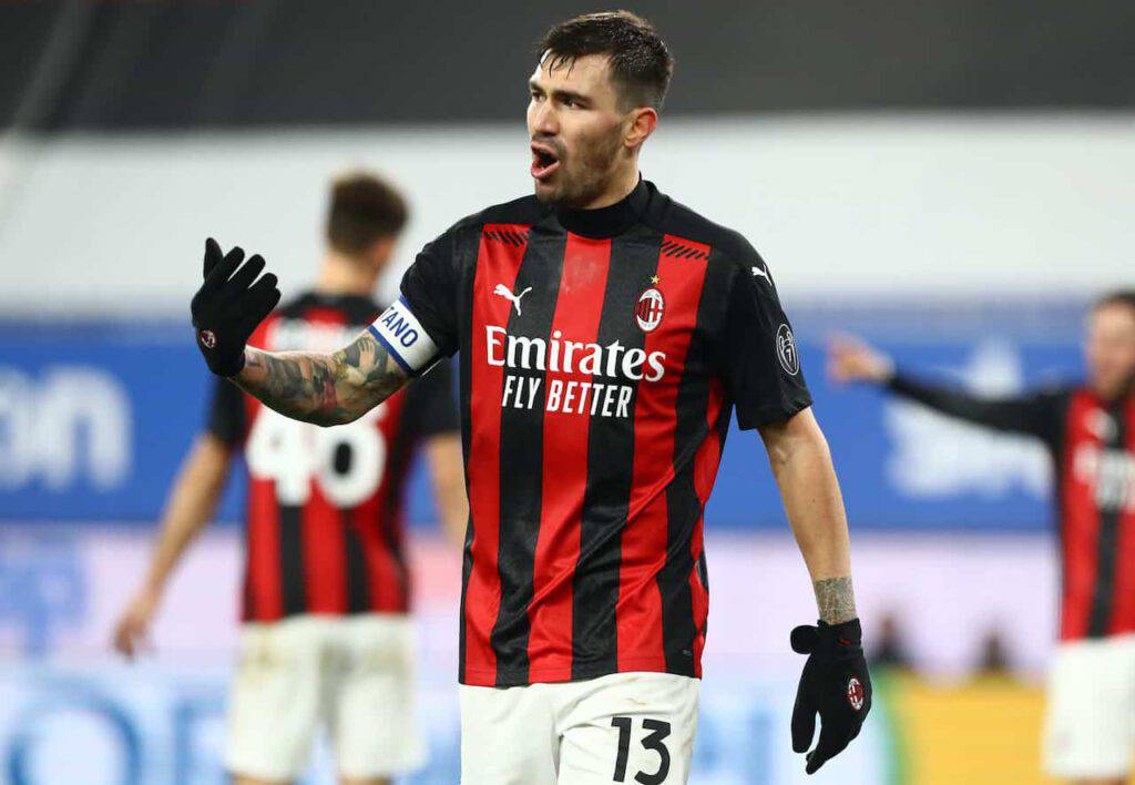 Romagnoli parte dalla panchina in Roma-Milan (Getty Images)