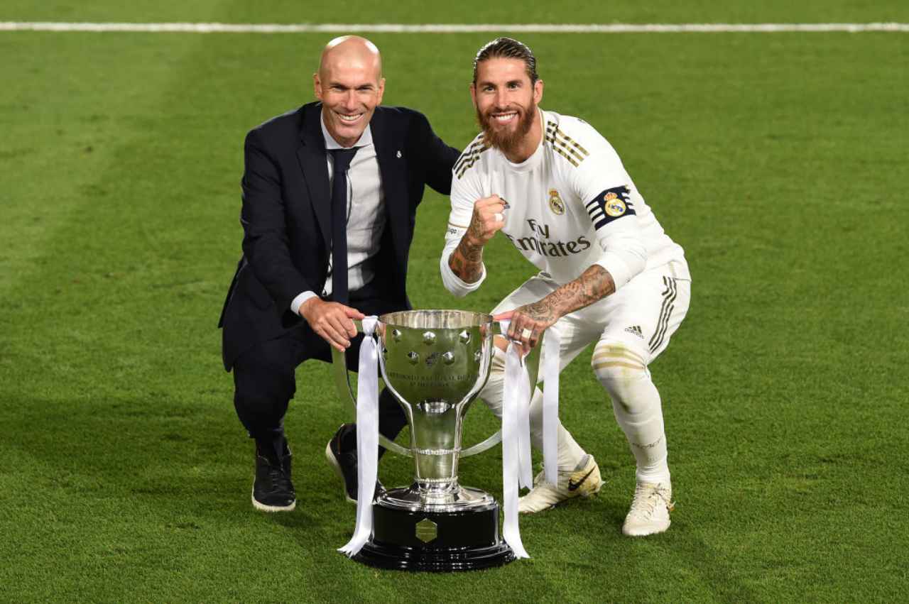Real Madrid Zidane Sergio Ramos 