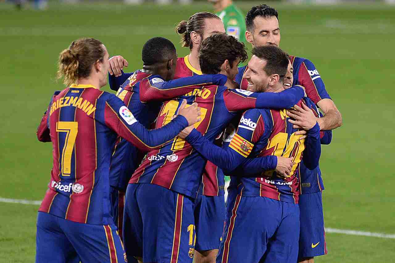 Liga, il Barcellona non si ferma più: Messi apre il tris al Betis