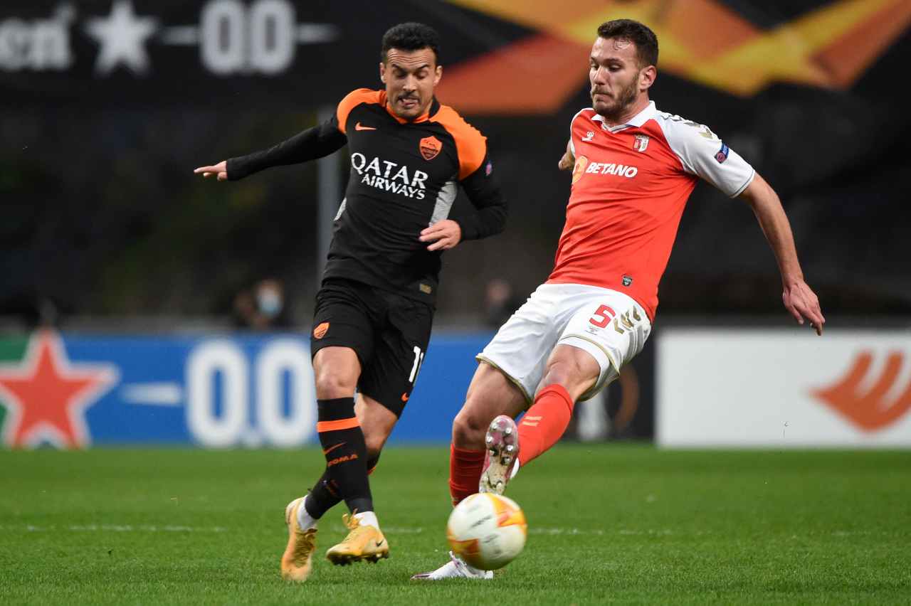 Europa League, Braga-Roma (foto Getty)