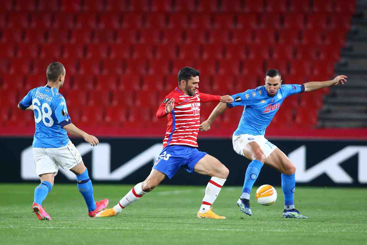 Europa League, highlights Granada-Napoli: gol e sintesi partita - Video