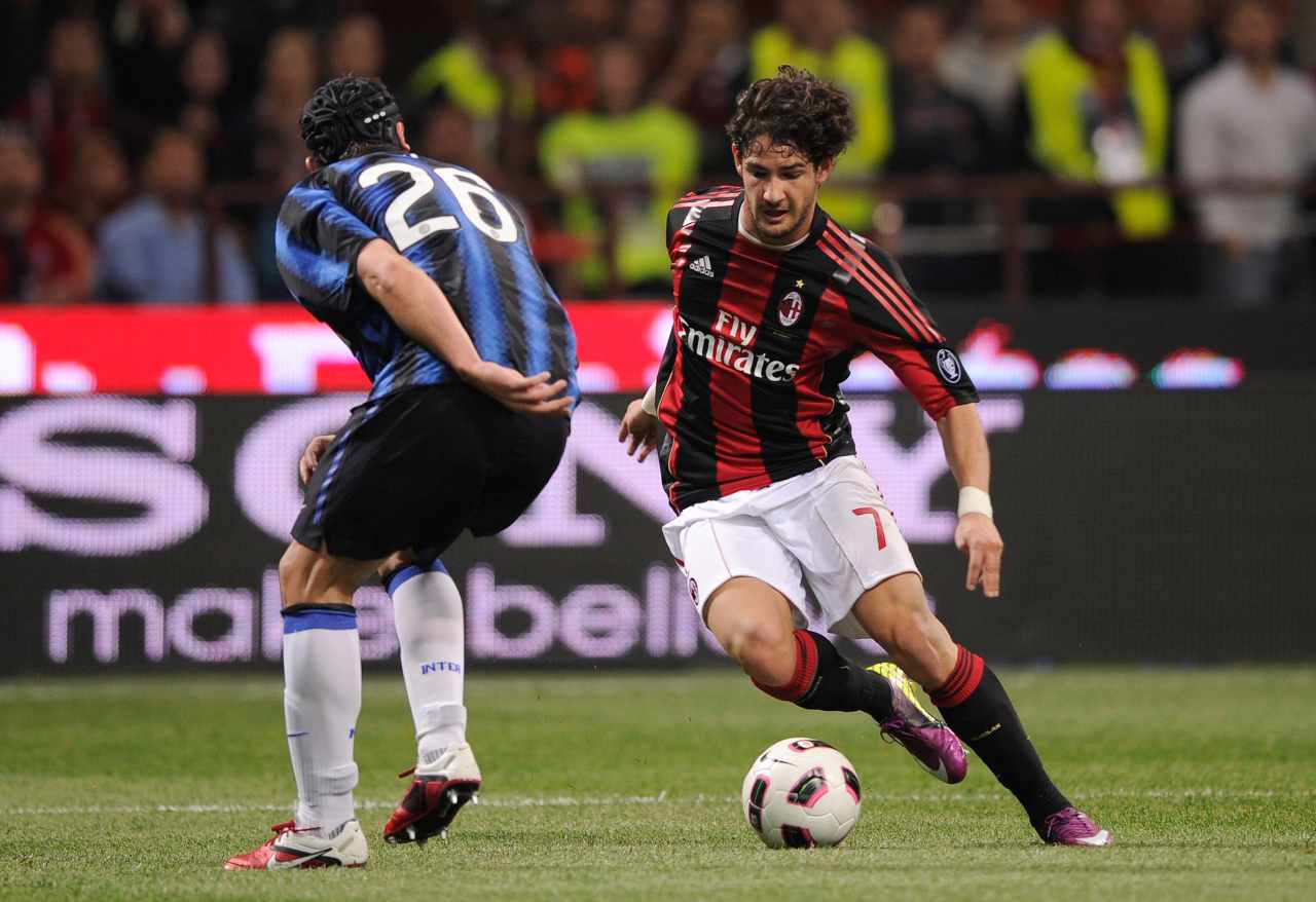 Milan-Inter, la notte di Pato e la festa di Allegri