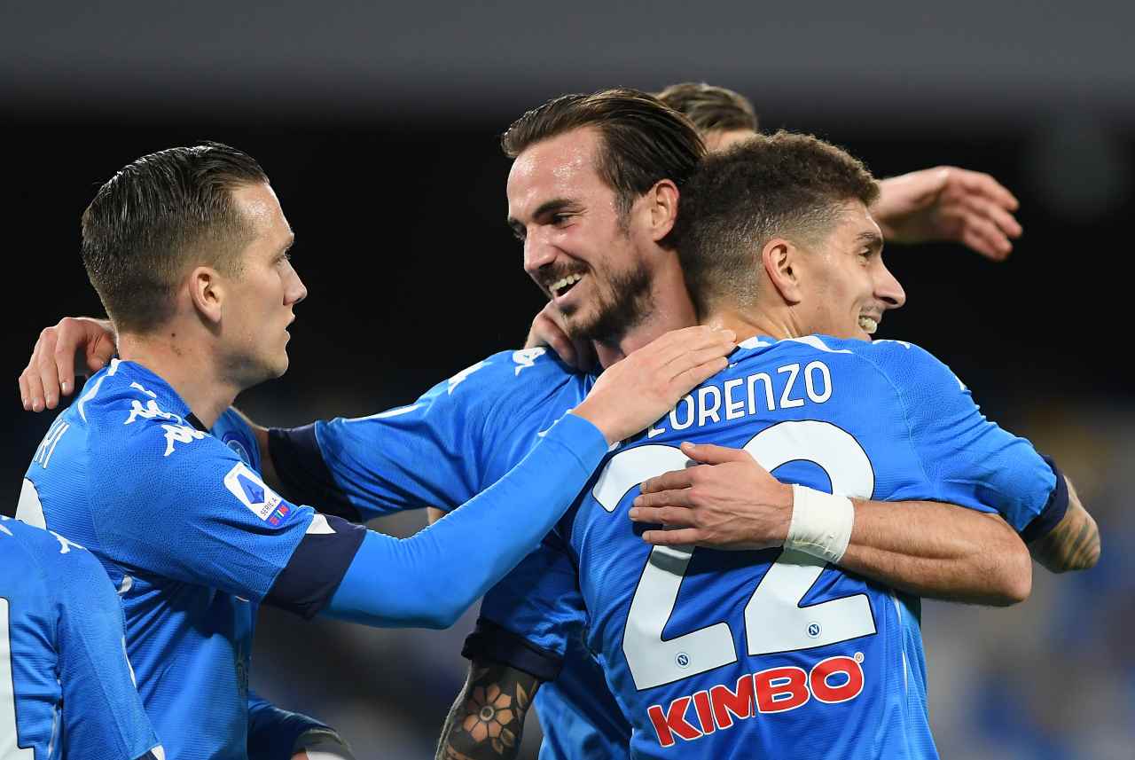 Napoli-Benevento, gol a Politano: la decisione