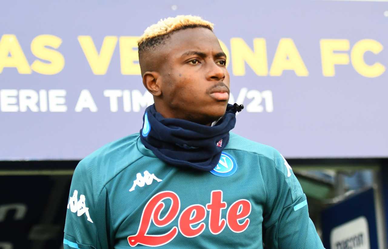 Napoli premio in Nigeria per Osimhen (foto Getty)