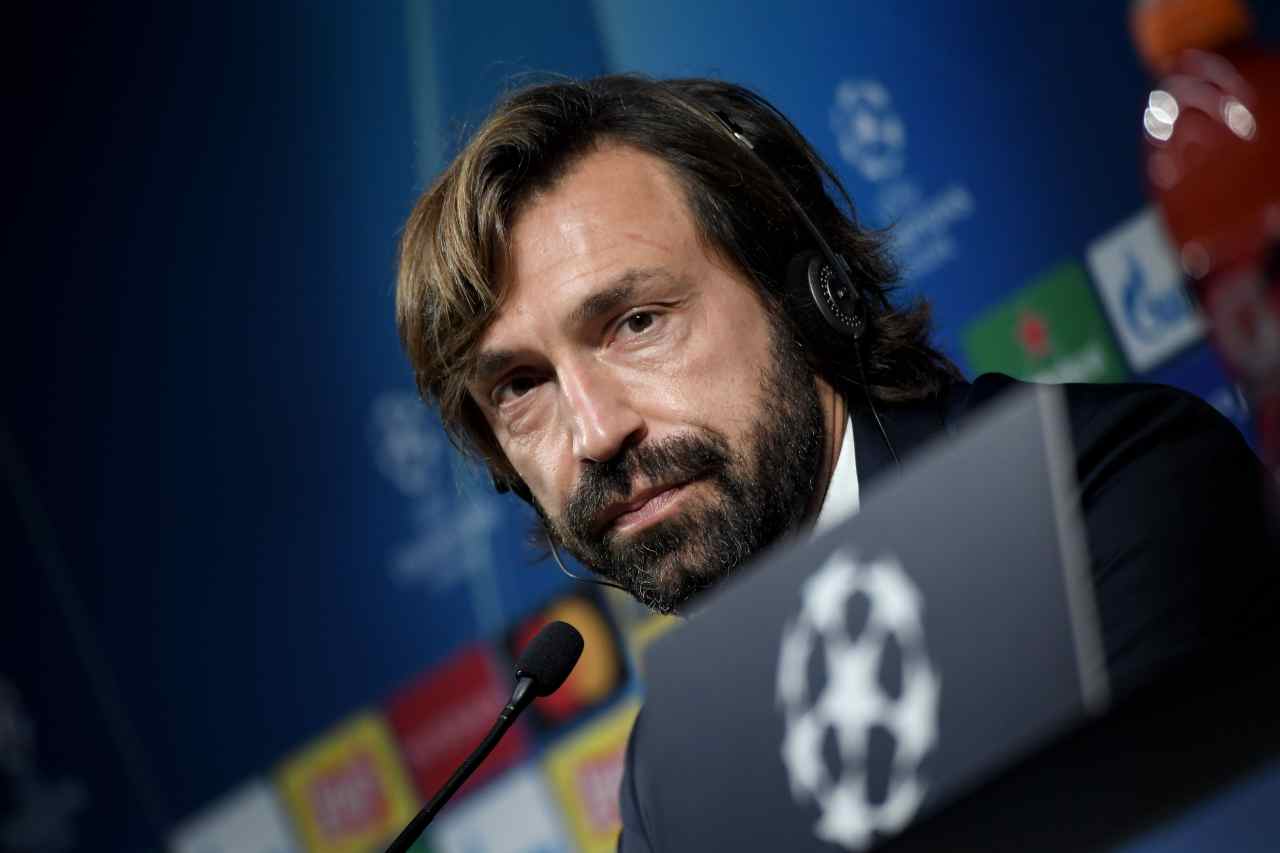 Porto-Juve, la conferenza stampa di Pirlo (foto Getty)