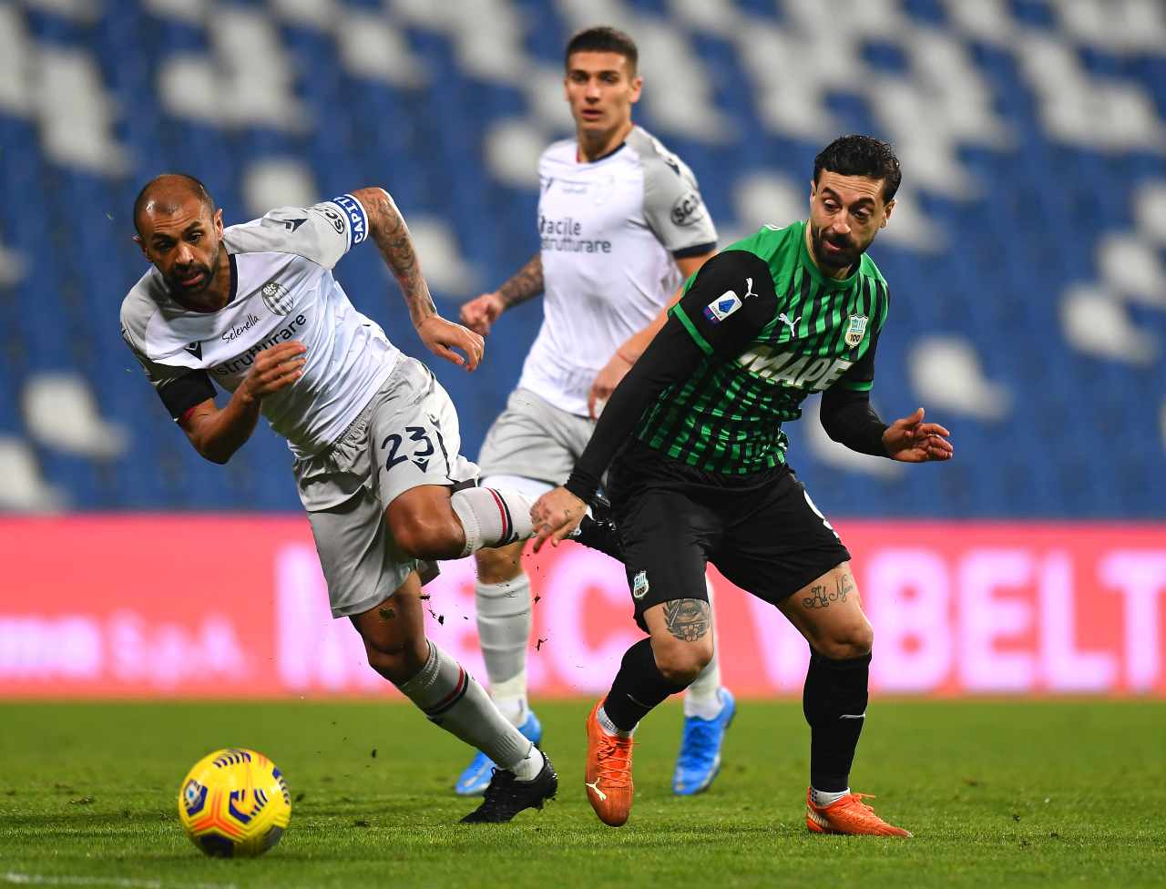 Serie A, Sassuolo-Bologna (foto Getty)