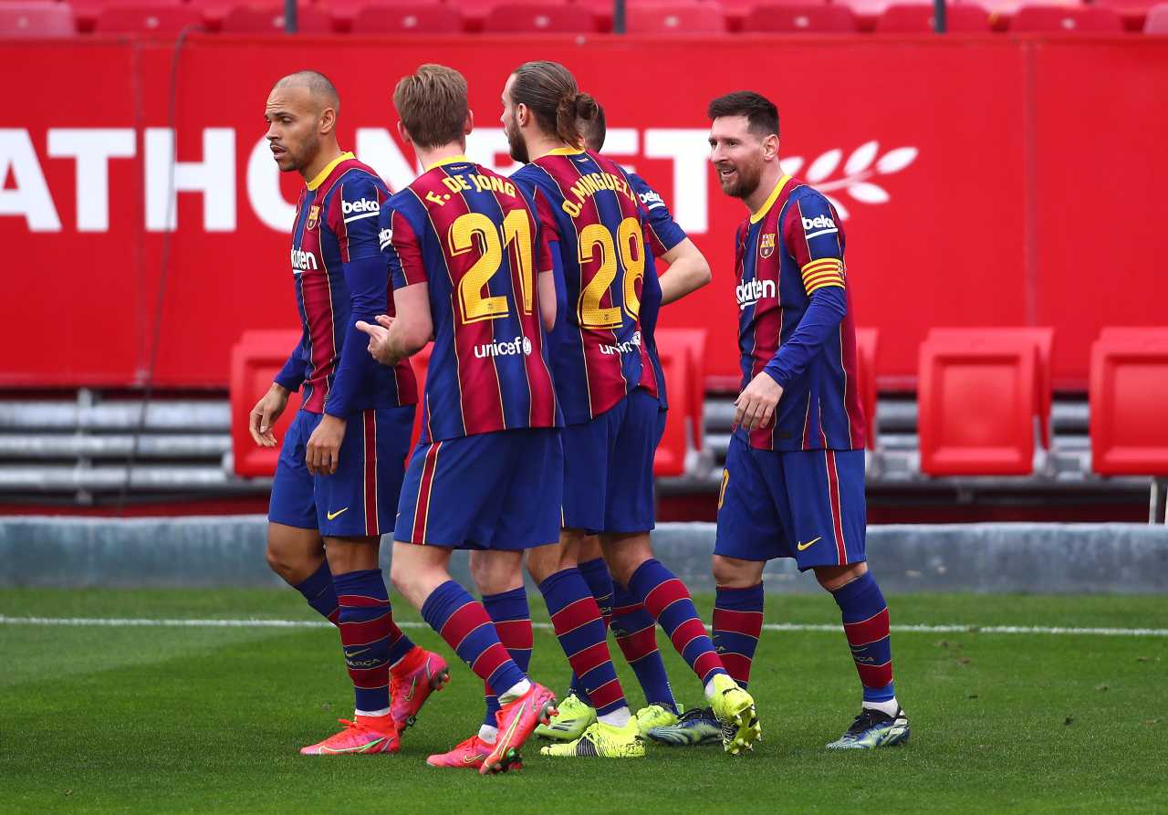 Siviglia-Barcellona, Messi oscura Papu Gomez: lo show della Pulga (foto Getty)