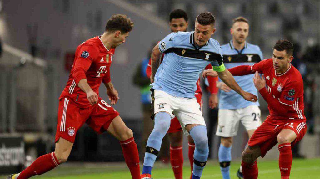 Bayern Monaco-Lazio, biancocelesti fuori dalla Champions (Getty Images)