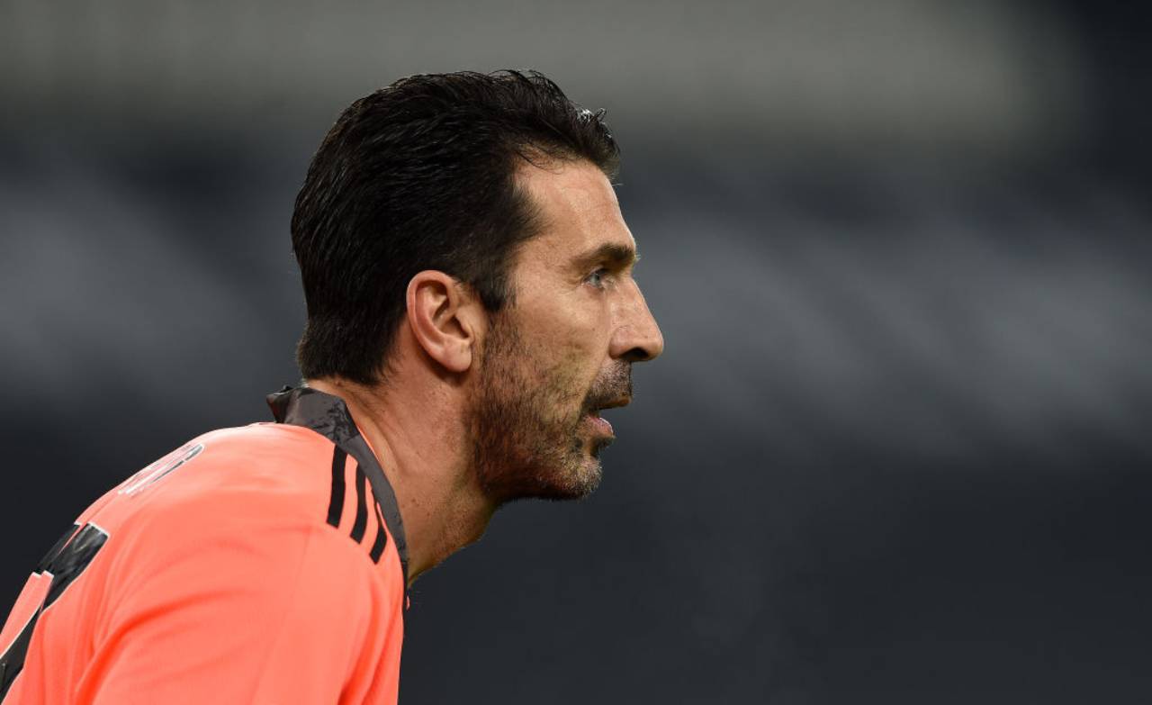 Buffon ritiro Juventus