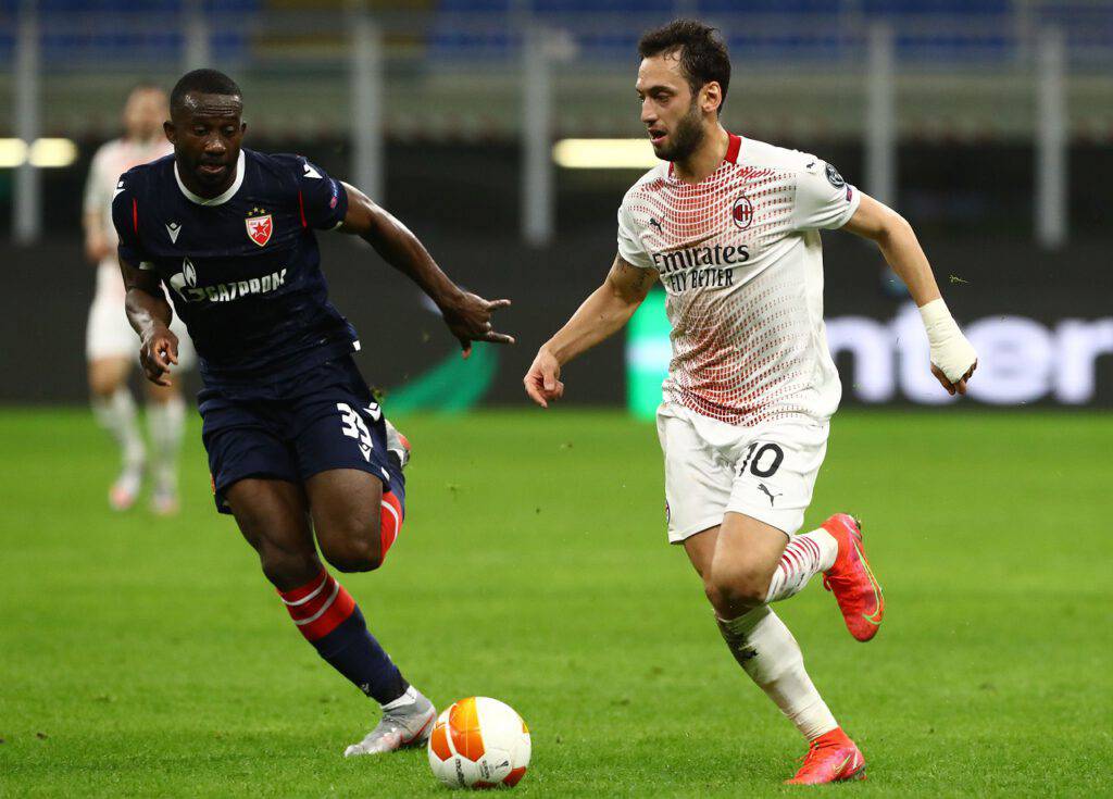 Calhanoglu Milan infortunio