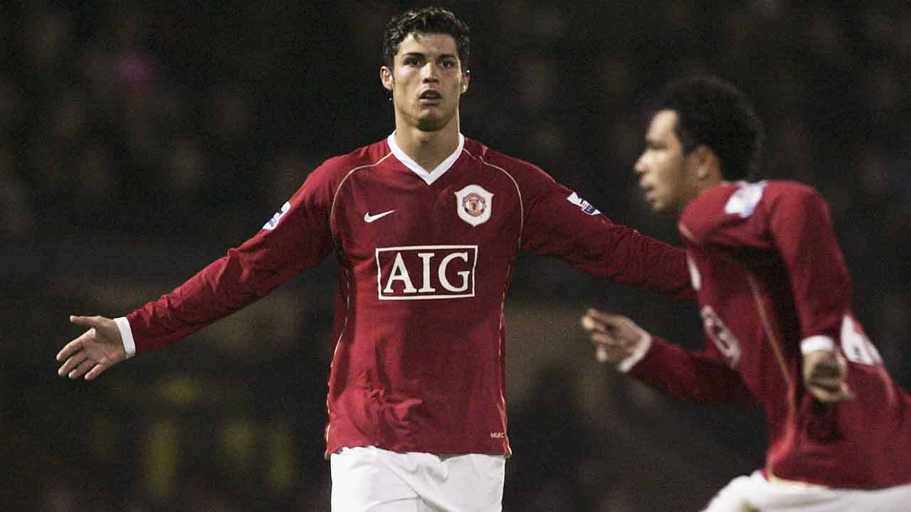 Cristiano Ronaldo al Manchester United 