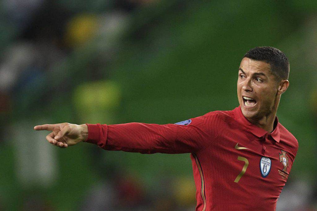 Cristiano Ronaldo accoglie il Portogallo alla Continassa (Getty Images)