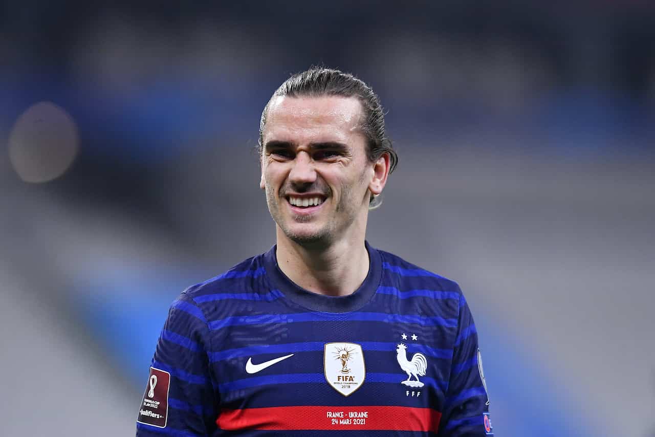 Gol pesante di Griezmann in Francia-Ucraina (Getty Images)