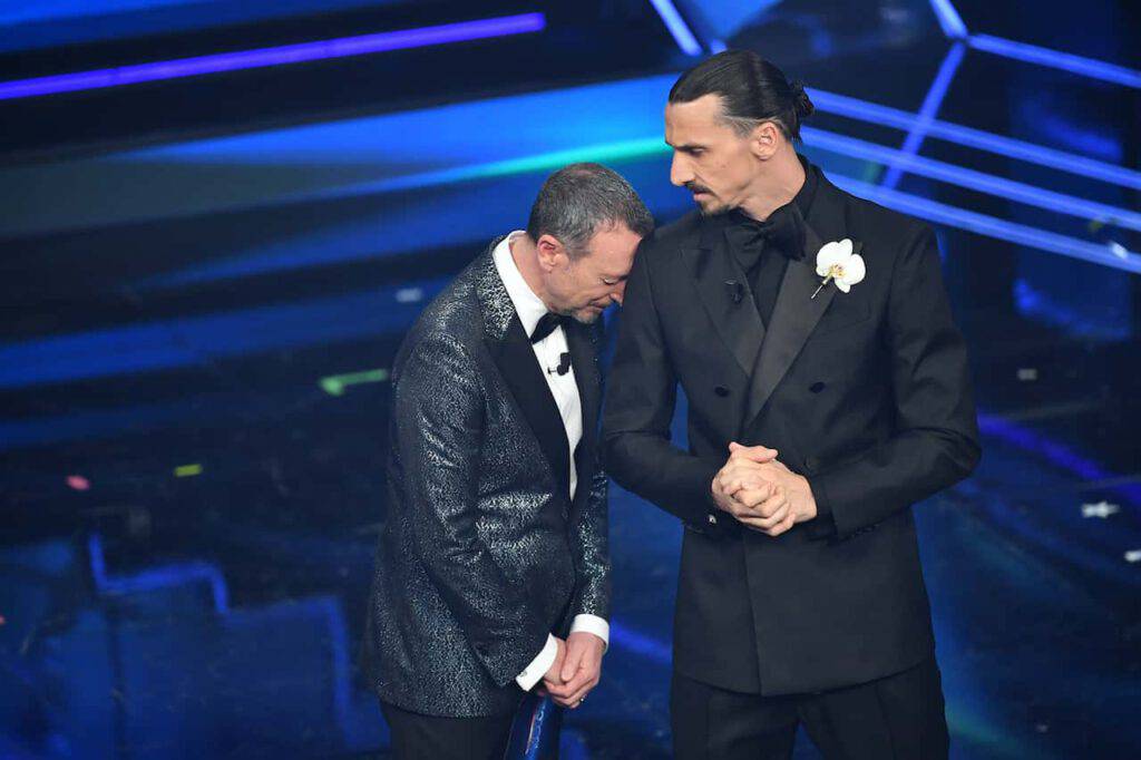 Ibrahimovic torna a Sanremo 2021 (Getty Images)