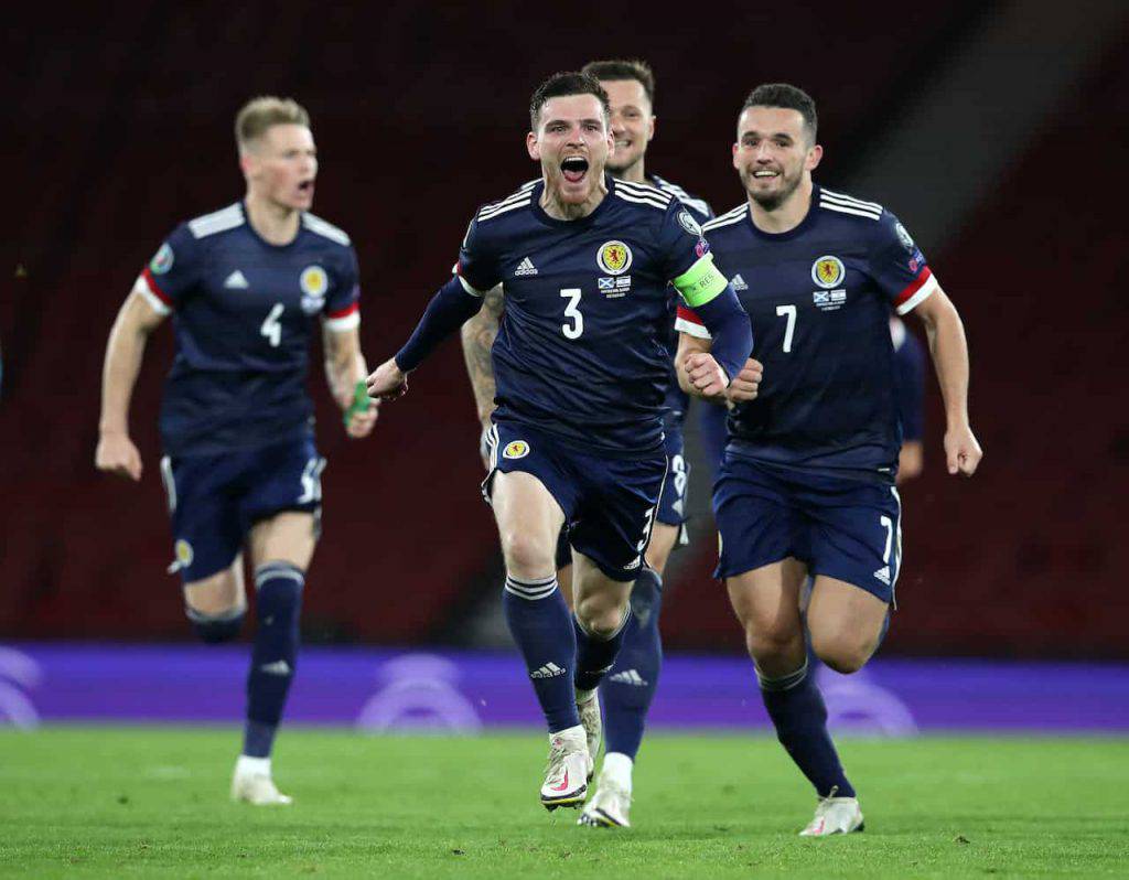 John McGinn gol da sogno contro l'Austria (Getty Images)