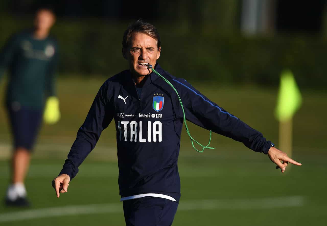 Lituania-Italia, problemi di formazione per Mancini (Getty Images)