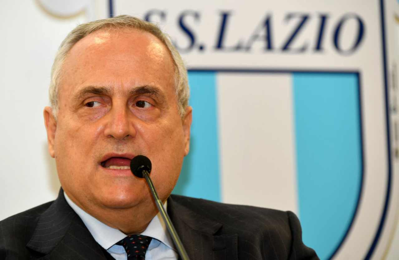 Lazio Lotito furioso