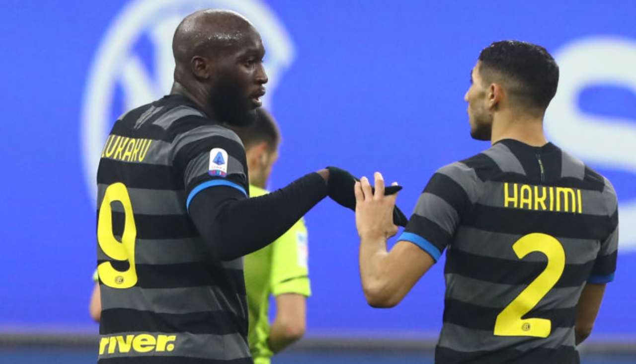 Inter Lukaku Hakimi stipendi Zhang