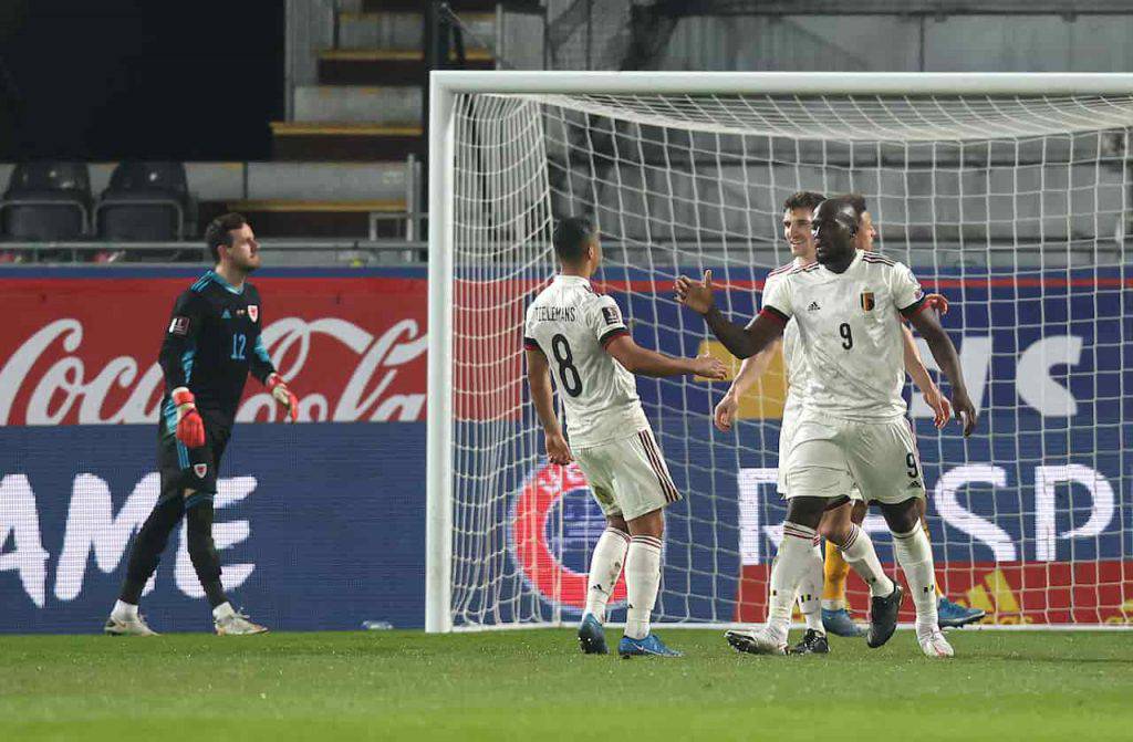 Lukaku gol in Belgio-Galles (Getty Images)