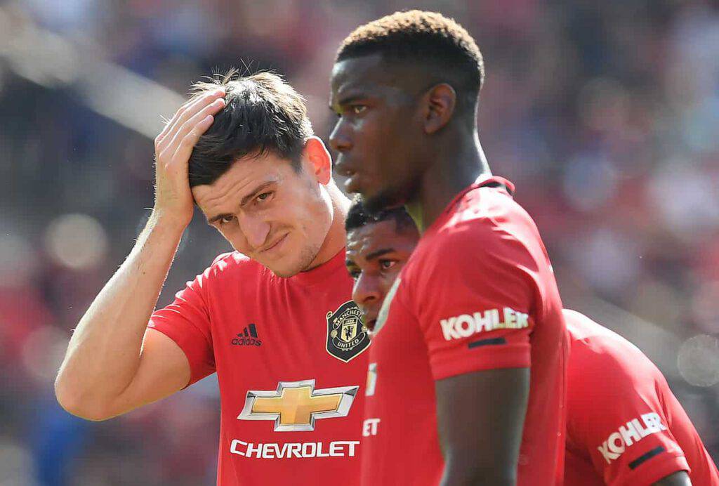 Maguire, errore in Man United-Milan (Getty Images)