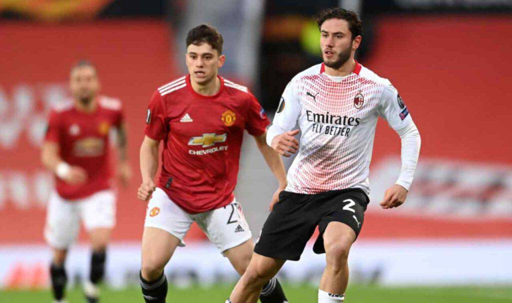 Manchester United-Milan sintesi (Getty Images)