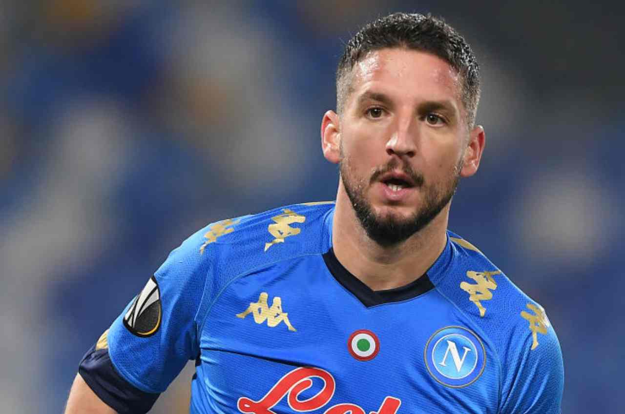 Infortunio Mertens Napoli