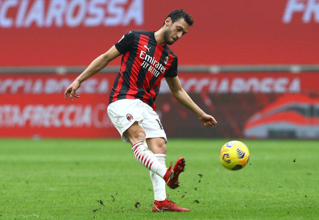 Milan Calhanoglu infortunio