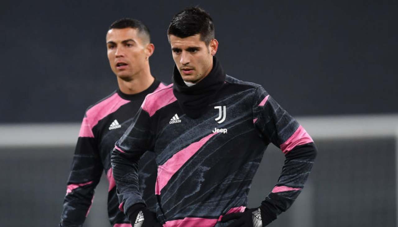 Juventus Morata Cristiano Ronaldo