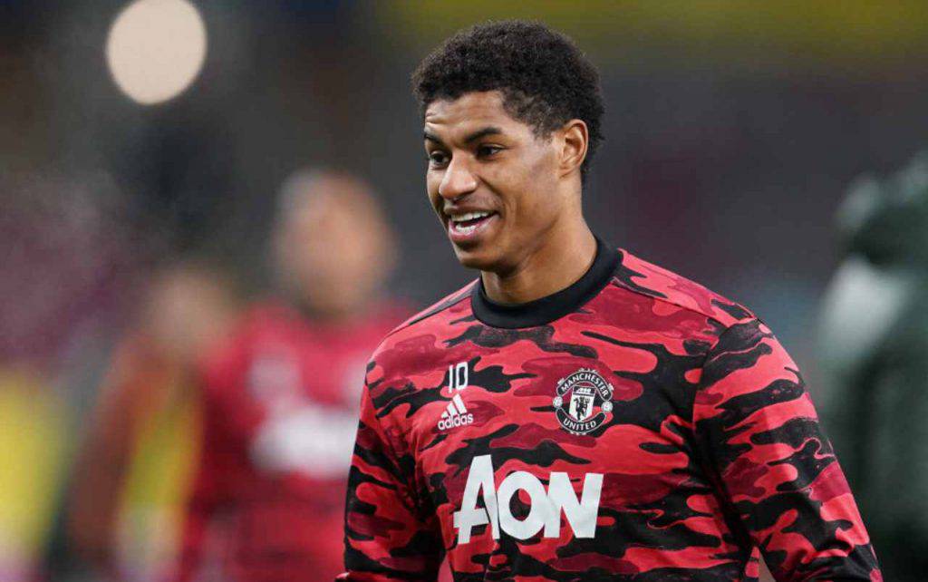 Manchester United, Marcus Rashford fa 50 a Old Trafford