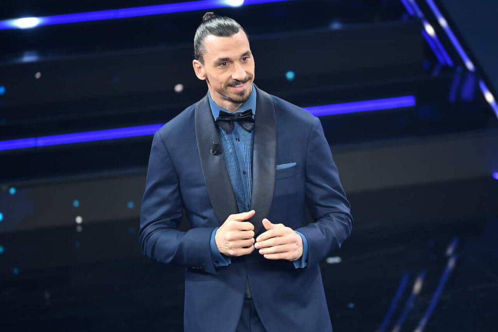 Sanremo 2021 Ibrahimovic alla serata finale (Getty Images)